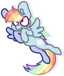 Size: 455x537 | Tagged: safe, artist:olivecow, part of a set, rainbow dash, pegasus, pony, g4, cutie mark, female, flying, mare, simple background, smiling, solo, spread wings, transparent background, wings