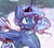 Size: 3000x2623 | Tagged: safe, artist:mirroredsea, princess luna, alicorn, pony, g4, cute, eye clipping through hair, female, high res, lunabetes, mare, smiling, solo