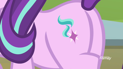 Size: 1920x1080 | Tagged: safe, screencap, starlight glimmer, pony, g4, the parent map, butt, butt only, female, glimmer glutes, pictures of butts, plot, solo