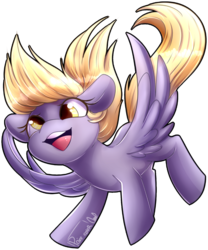 Size: 1024x1231 | Tagged: safe, artist:paintcoloryt, derpy hooves, pegasus, pony, g4, cute, derpabetes, female, mare, simple background, smiling, solo, spread wings, transparent background, wings