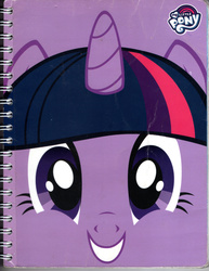 Size: 1000x1297 | Tagged: safe, twilight sparkle, g4, bookhorse, inanimate tf, irl, living the dream, notebook, photo, scanned, solo, transformation