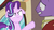 Size: 1920x1080 | Tagged: safe, screencap, firelight, starlight glimmer, pony, unicorn, g4, the parent map, angry, duo, faic, father and daughter, female, floppy ears, male, mare, stallion