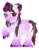 Size: 2480x3212 | Tagged: safe, artist:sk-ree, oc, oc only, oc:moonlight shine, original species, pony, crystal horn, female, high res, horn, mare, raised hoof, simple background, solo, transparent background