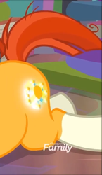 Size: 419x720 | Tagged: safe, screencap, sunburst, pony, g4, the parent map, booty call, cropped, cutie mark, discovery family logo, glowing cutie mark, male, solo, stallion