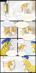 Size: 3904x7856 | Tagged: safe, artist:shadeila, prince blueblood, pony, comic:i always get what i want, g4, comic, royal guard, shower