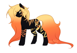 Size: 1024x701 | Tagged: safe, artist:kimyowolf, oc, oc only, oc:flame stripe, earth pony, pony, male, simple background, solo, stallion, transparent background