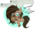 Size: 1024x900 | Tagged: safe, artist:mintoria, oc, oc only, oc:mint, pegasus, pony, ask, chibi, cookie, deviantart, female, food, mare, simple background, solo, transparent background