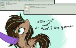 Size: 1024x653 | Tagged: safe, artist:mintoria, oc, oc only, oc:mint, pegasus, pony, ask, deviantart, female, mare, simple background, solo, transparent background, tumblr