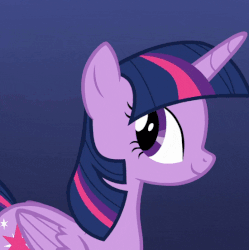 Size: 550x552 | Tagged: safe, screencap, twilight sparkle, alicorn, pony, g4, the parent map, animated, cropped, cute, eyes closed, female, folded wings, happy, josh haber, looking back, loop, mare, smiling, solo, twiabetes, twilight sparkle (alicorn), walking