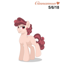 Size: 3281x4096 | Tagged: safe, artist:cinnamon-swirls, oc, oc only, oc:calvados, earth pony, pony, magical lesbian spawn, offspring, parent:applejack, parent:rarity, parents:rarijack, simple background, solo, transparent background