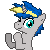 Size: 50x50 | Tagged: safe, artist:vkorpela, derpibooru exclusive, oc, oc:dopami korpela, pony, unicorn, animated, base used, clapping, clapping ponies, gif, icon, male, pixel art, simple background, small, solo, transparent background