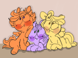 Size: 1024x767 | Tagged: safe, artist:pinkiespresent, apple bloom, scootaloo, sweetie belle, g4, cutie mark crusaders
