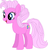 Size: 368x385 | Tagged: safe, artist:selenaede, artist:the smiling pony, artist:user15432, pinkie pie (g3), earth pony, pony, g3, g4, base used, g3 to g4, generation leap, solo
