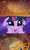 Size: 1920x3240 | Tagged: safe, edit, edited screencap, screencap, twilight sparkle, cockroach, insect, pony, g4, the crystal empire, book, comic, female, floppy ears, library, mare, oggy and the cockroaches, roach, shelves, solo, that pony sure does love books