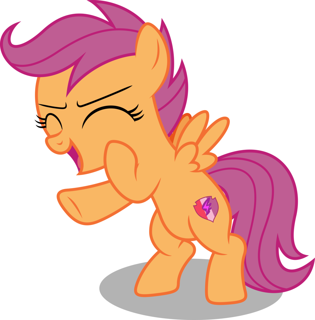 1726740 Safe Artistdashiesparkle Scootaloo Pegasus Pony G4