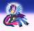 Size: 1406x1254 | Tagged: safe, artist:bbbhuey, flash sentry, twilight sparkle, alicorn, equestria girls, g4, boots, converse, crying, crystal guardian, female, high heel boots, injured, male, sad, ship:flashlight, shipping, shoes, straight, twilight sparkle (alicorn)