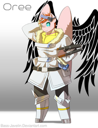 Size: 2000x2600 | Tagged: safe, artist:mopyr, oc, oc only, oc:oree, pegasus, anthro, clothes, high res, jacket, knife, outfit, solo, weapon