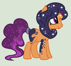 Size: 588x548 | Tagged: safe, artist:starfalldawn, oc, oc only, oc:midnight shadow, earth pony, pony, base used, female, mare, offspring, parent:saffron masala, simple background, solo