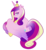 Size: 1771x1927 | Tagged: safe, artist:fuufuucuddles, artist:haine--chan, princess cadance, alicorn, pony, g4, butt, cute, cutedance, female, heart eyes, hoof shoes, looking at you, lovebutt, mare, plot, rear view, simple background, smiling, solo, transparent background, wingding eyes