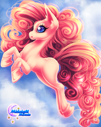 Size: 600x752 | Tagged: safe, artist:midnightmoonie, pinkie pie, earth pony, pony, g4, female, solo