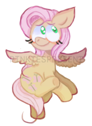 Size: 870x1188 | Tagged: safe, artist:pinkiespresent, fluttershy, pegasus, pony, g4, blushing, female, mare, simple background, solo, transparent background