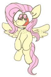 Size: 650x984 | Tagged: safe, artist:pinkiespresent, fluttershy, pegasus, pony, g4, female, mare, simple background, solo, transparent background