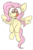 Size: 650x984 | Tagged: safe, artist:pinkiespresent, fluttershy, pegasus, pony, g4, female, mare, simple background, solo, transparent background