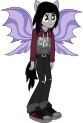 Size: 1415x2098 | Tagged: safe, artist:lightningbolt, derpibooru exclusive, equestria girls, g4, .svg available, belt, chains, clothes, confused, disguise, disguised siren, emo, equestria girls-ified, fin wings, hair over one eye, hoodie, indifferent, jeans, jewelry, kellin quinn, male, necklace, pants, pierce the veil, ponied up, pony ears, ripped jeans, seatbelt belt, shirt, shoes, show accurate, simple background, sleeping with sirens, sneakers, solo, svg, tailed humanization, transparent background, undershirt, vector, wings