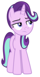 Size: 1500x2841 | Tagged: safe, artist:sketchmcreations, starlight glimmer, pony, unicorn, g4, the parent map, annoyed, aside glance, female, frown, mare, simple background, solo, tired, transparent background, vector