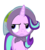 Size: 980x1080 | Tagged: safe, artist:kody02, starlight glimmer, pony, unicorn, g4, the parent map, aside glance, clothes, disgruntled, female, frown, headscarf, mare, scarf, simple background, solo, transparent background, vector