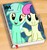 Size: 1024x1079 | Tagged: safe, bon bon, lyra heartstrings, sweetie drops, earth pony, pony, unicorn, g4, grannies gone wild, female, lesbian, ship:lyrabon, shipping