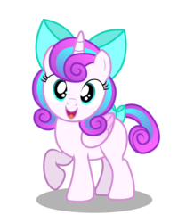 Size: 1024x1281 | Tagged: safe, artist:aleximusprime, princess flurry heart, alicorn, pony, g4, bow, cute, female, filly, flurrybetes, hair bow, looking at you, older, older flurry heart, simple background, solo, tail bow, transparent background, vector