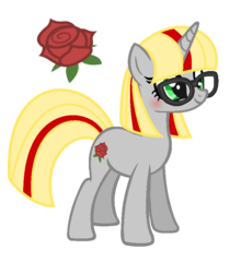 Size: 684x815 | Tagged: safe, artist:darbypop1, oc, oc only, oc:bex rose, pony, unicorn, base used, female, glasses, mare, simple background, solo, transparent background