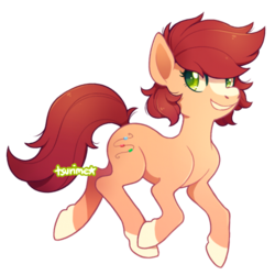 Size: 500x500 | Tagged: safe, artist:tsurime, oc, oc only, oc:bead trail, pony, female, mare, simple background, solo, transparent background