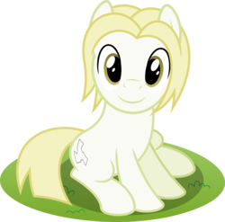 Size: 6472x6400 | Tagged: safe, artist:parclytaxel, part of a set, oc, oc only, oc:doctor duff, earth pony, pony, .svg available, absurd resolution, commission, cute, grass, looking at you, male, ocbetes, simple background, sitting, smiling, solo, stallion, transparent background, vector