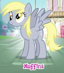 Size: 318x366 | Tagged: safe, gameloft, derpy hooves, pegasus, pony, g4, female, mare, solo, that one nameless background pony we all know and love