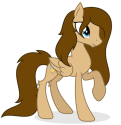 Size: 5808x6000 | Tagged: safe, artist:suramii, oc, oc only, oc:swiftfeather, pegasus, pony, absurd resolution, art trade, female, mare, raised hoof, simple background, solo, transparent background