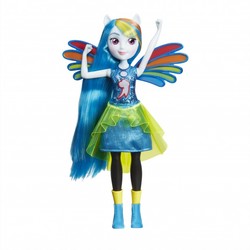 Size: 650x650 | Tagged: safe, rainbow dash, equestria girls, equestria girls specials, g4, my little pony equestria girls: better together, my little pony equestria girls: forgotten friendship, clothes, doll, female, irl, jewelry, photo, ponied up, skirt, toy