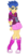 Size: 1000x1900 | Tagged: safe, artist:mashoart, flash sentry, equestria girls, g4, accessory swap, clothes swap, costume swap, crossdressing, false eyelashes, girly sentry, implied sonata dusk, looking at you, outfit, simple background, solo, transparent background