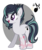 Size: 1474x1760 | Tagged: safe, artist:sylveontriestodraw, oc, oc only, oc:lunar harmony, earth pony, pony, female, magical lesbian spawn, mare, offspring, parent:octavia melody, parent:vinyl scratch, parents:scratchtavia, simple background, solo, transparent background