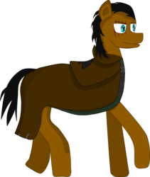 Size: 4220x5000 | Tagged: safe, artist:starry mind, derpibooru exclusive, fallout equestria, absurd resolution, clothes, medibang paint, ncr ranger, requested art, scar, shading, simple background, stable dweller, transparent background