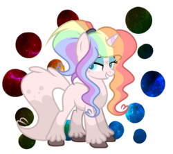 Size: 1024x909 | Tagged: safe, artist:mintoria, oc, oc only, oc:rainbow splash, pony, unicorn, female, mare, simple background, solo, transparent background