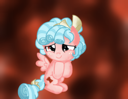 Size: 1400x1080 | Tagged: safe, artist:andromedasparkz, cozy glow, pegasus, pony, g4, marks for effort, cozybetes, cute, female, filly, solo