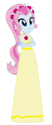 Size: 248x593 | Tagged: safe, artist:glittertiara, violet blurr, equestria girls, g4, clothes, dress, solo