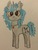 Size: 2448x3264 | Tagged: safe, artist:ice-star-pony, oc, oc only, oc:topazora, pony, fanfic:enemy of mine, alternate universe, braid, doodle, ear piercing, earring, fanfic, fanfic art, high res, jewelry, looking at you, messy mane, necklace, next generation, offspring, parent:king sombra, parent:princess luna, parents:lumbra, piercing, solo, teenager, traditional art