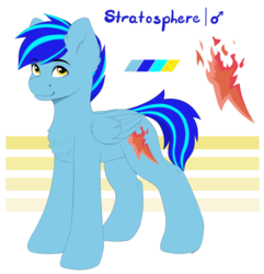 Size: 2888x3000 | Tagged: safe, artist:spirit-dude, oc, oc only, oc:stratosphere, pony, high res, reference sheet, simple background, solo, transparent background