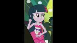 Size: 854x480 | Tagged: safe, edit, edited screencap, editor:someguy845, screencap, sound edit, captain planet, mystery mint, scott green, twilight sparkle, alicorn, human, equestria girls, g4, my little pony equestria girls, animated, bare shoulders, cropped, cute, dancing, fall formal, fall formal outfits, music, sleeveless, sound, strapless, twiabetes, twilight ball dress, twilight sparkle (alicorn), unamused, webm