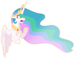 Size: 1024x793 | Tagged: safe, artist:leanne264, princess celestia, pony, g4, angry, bloodshot eyes, female, mare, simple background, solo, transparent background