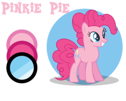 Size: 1600x1280 | Tagged: safe, artist:chocolateswirlyt, pinkie pie, earth pony, pony, g4, female, mare, reference sheet, simple background, smiling, solo, transparent background