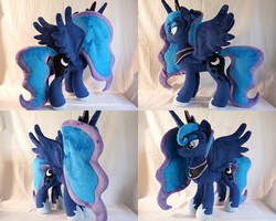 Size: 5120x4096 | Tagged: safe, artist:egalgay, princess luna, alicorn, pony, g4, absurd resolution, female, irl, mare, photo, plushie, solo